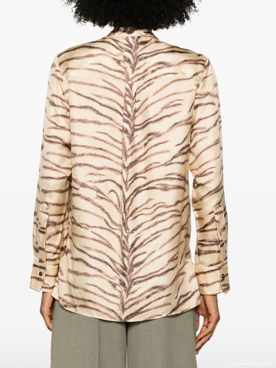 Cheap McCartney shirt tiger-print Women Stella 0326